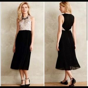 NWT Anthropologie Nomad Morgan Carper Midi dress